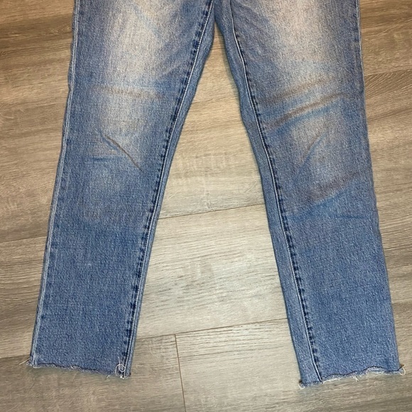 Joe's Jeans The Julia High Rise Straight Ankle Distressed Jeans - Picture 5 of 8